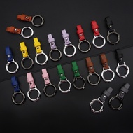 Men Business Car Keychain Multifunctional Anti-Lost Waist Hanging Zinc Alloy Key Rope Leather Key Ch