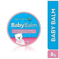 VICKS BABY BALM 8g Relieves Flu BABY Cold/