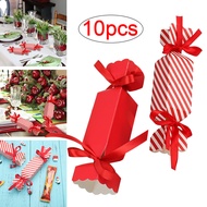 10Pcs Favor Candy Box Bag Craft Paper Wedding Favor Gift Boxes Treat Kids Birthday Christmas Cracker