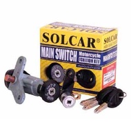 Solcar 王 Motorcycle Key Switch Key Lock Main Switch 135LC / Y125ZR / EX5 /Y15ZR /WAVE  YAMAHA  HONDA