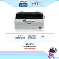 Epson LQ-310 Dot Matrix Printer | 24-Pin SIDM | USB Serial & Parallel Invoice Receipt Printer
