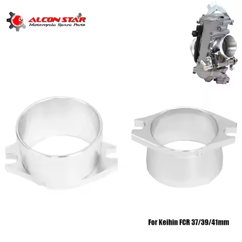 Alconstar-FCR Carburetor Air Cleaner Airbox Intake Adapters Velocity stack For Keihin FCR 37/39/41mm
