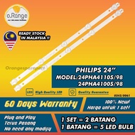 24PHA4110S/98 / 24PHA4100S/98 PHILIPS 24" LED TV BACKLIGHT (LAMPU TV) PHILIPS 24 INCH LED TV BACKLIG