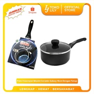 Maxim Ceramic Galaxy 16cm Saucepan with Lid