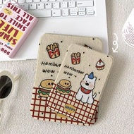 Folding Makeup Mirror West Highland White Terrier Desktop Student Dormitory Portable Desktop HD Vani