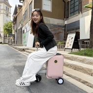 Elway Same Style Electric Luggage Carrier Cycling Trolley Suitcase Electric Automatic Driving Trolle