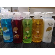 Promotion Aliv Senses Extract Body Wash So Wangi 1000ml / 1L Liquid Jimat Murah Wangi Dove Aveen Bat