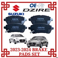 Suzuki Dzire 2024 AGS Model Front Brake Pads with shims