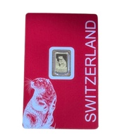 TURBO [1GM] PAMP Switzerland Beaver Gold Bar 9999Gold