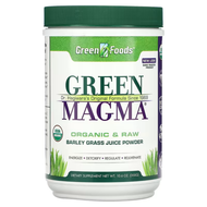 [PRE-ORDER] Green Foods, Green Magma, Organic Barley Grass Juice Powder, 10.6 oz (300 g)