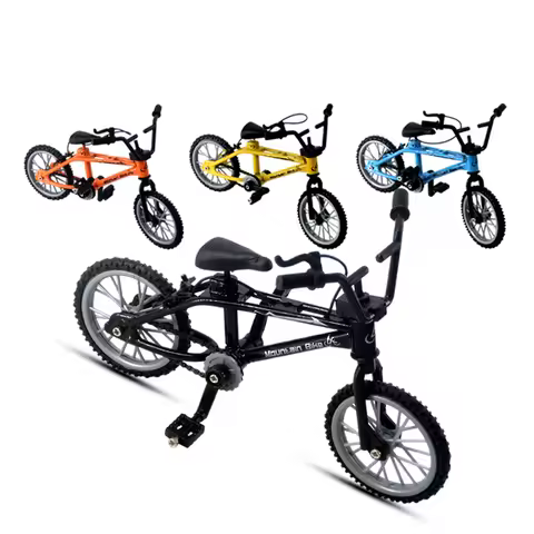 【New】Finger BMX Mini Bicycle Assembly Bike Model Toys Finger Kids Bicycle BMX