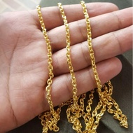 kalung rantai emas asli 999 berat 15 gram 