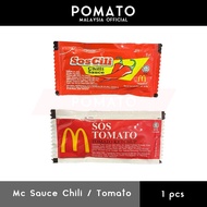 Life sos cili sos tomato Mcdonalds Mcd Sos Chili package swiss bear sos cili Sachet