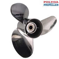19P SUZUKI 60-140HP STAINLESS STEEL PROPELLER 14 X 19
