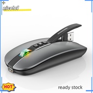 NICO M113 Wireless Bluetooth-compatible Mouse 2.4G/Bluetooth-compatible 5.1 Dual Mode 2400dpi Mute Mouse For Pc Laptop