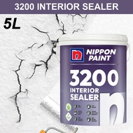 5L 18L NIPPON PAINT 3200 INTERIOR WALL SEALER WATER BASED