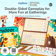 Mideer มิเดียร์ The Number Boardgame บอร์ดเกมตัวเลขสุดหรรษา เล่นได้ 2 ด้าน (MD1583)