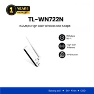 TP-Link TL-WN722N | 150Mbps WiFi Adapter | Wireless USB Adapter | High Gain | WiFi Dongle | PC MAC