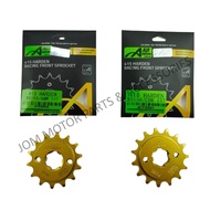 【AJI RACING】415 HONDA RS150/RSX/CBR150 Front Sprocket Spoket Depan (14T-15T)