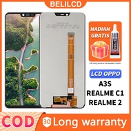 Ready [ORIGINAL] LCD OPPO A3S A5 Realme C1 Realme 2 Fullset