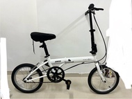 (極新）Dahon Yuki 16吋單速摺疊單車 摺車folding bike 兒童 青少年 女士