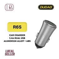 DUDAO 3.4A Dual USB Car Charger - R6S