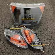 FIZR F1ZR AND OLD VEGA HEADLIGHT REFLECTOR ORANGE COSTUME FIZR AND OLD VEGA TURN SIGNAL LIGHT SET QU