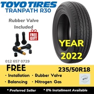 235/50R18 TOYO TRANPATH R30 (Installation) Alphard Vellfire Made In Japan New Tyre Tires Tayar Rim W