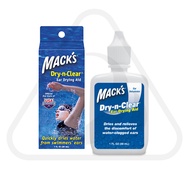 Ear Drops Dry N' Clear Mack's 30ml Drying AID Ear Drops Swimming Snorkeling Scuba Diving Macks