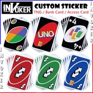 UNO Card - Touch n Go Card Sticker Cover / TNG CARD Sticker / Bank Card Sticker / Access Card / ATM 