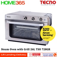 Tecno Steam Oven with Grill 26L TSO 728GR