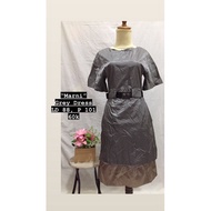 ACUTE MARINE DRESS WITH BELT