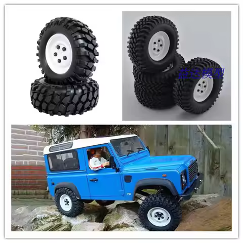 1.9 wheels/tires/RIMS For 1/10 Mojave II Cruiser FJ40 Gelande II D90 C2X Trail Finder 3 2 TF2 LC70 L