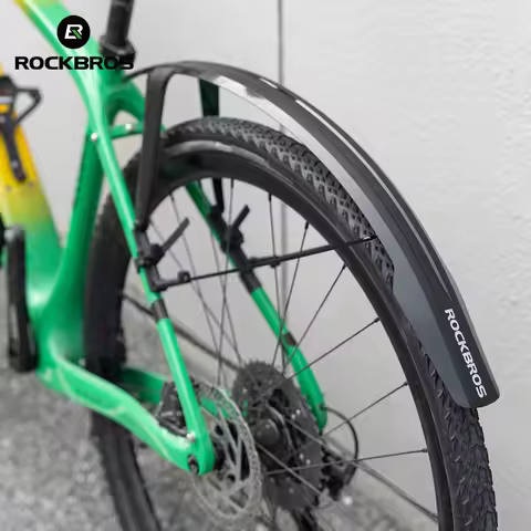ROCKBROS Bicycle Fender Quick-Release Tough PP Material Bike Front Rear Fender Road MTB Gravel Freel