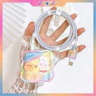 Oppo & Realme 33w & 44w | Set of 5 PCS Cable & Charger Head Protective Cover Package for Oppo & Real