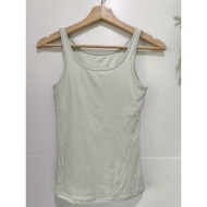 Built-In Bra Tank Top (Forward) Size 150 For Height 145-155cm Bust 28"-30" Cleaned. (D9_1076)