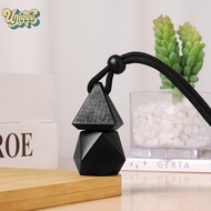 (Unique) 1Pcs Triangle Cover Dyed Cover Matte ck Empty Bottle Car Diffuser Fragrance Freshener Perfu