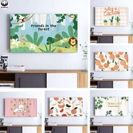 Television Cover Cloth 55 inches 43 inches Cartoon Flannel TV Dust Cover 32 inches 42 inches 50 inch