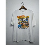 Fashion เสื้อยืด มือสอง ลายภาพยนตร์ Fast and Furious อก 48 ยาว 30 Tee