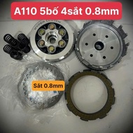 XO HYPER CLUTCH 6-spring CLUTCH for WAVE110i S110 ALPHA110 CX110 RSX110 DASH110 EX5FI (full 5 CLUTCH