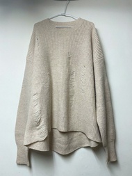 Professor.E - 20FW - Oversized Knit (Beige)