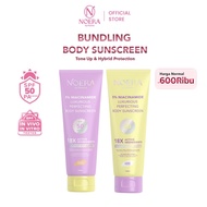Noera Bundling 2 Pcs Luxurious Perfecting Body Sunscreen SPF 50 PA+++ Body SPF | Body Sunscreen