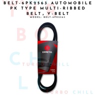BELT-6PK2563 Automobile PK type multi-ribbed belt,v-belt