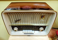 1960年古董收音機Telefunken/德律風根/西德製造AM/FM 220VAC