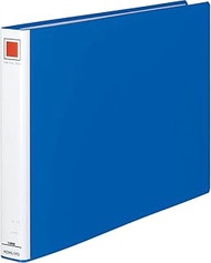 KOKUYO File Pipe-type file A3 Horizontal 2 holes 300 sheets Blue F-E633B
