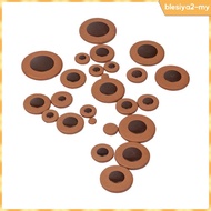 [BlesiyaedMY] 25 Pcs Alto Saxophone Pads Cushions for Yamaha Saxophone Lovers Orange