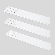 Countertop Support Bracket 3 Pack 12" LX2.5 W Knee Wall Heavy Duty Hidden Support Bracket 3/8" Thick