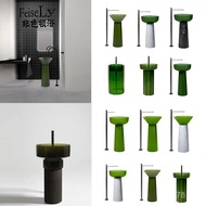 Artificial Stone Transparent B & B Ready Stock Hotel Column Basin Column Basin Factory High-End Pers