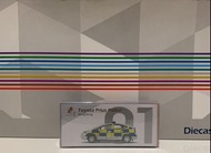 Tiny 01 Toyota Prius 真洋紫荊 警徽 第一版 初版 旋風輪 警察 警車模型車仔