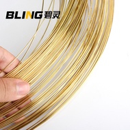 Brass Wire H62 Copper Wire Brass Wire Brass Rod 1mm-5mm Copper Wire Round Wire Brass Wire Cutting